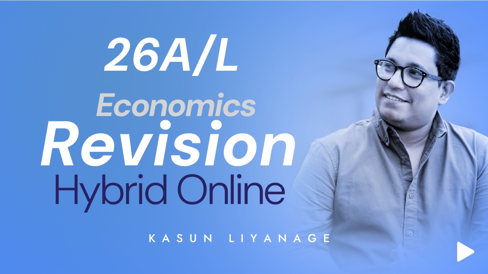 Economics - Revision - 2026 A/L (Hybrid Online) (26ERHO)
